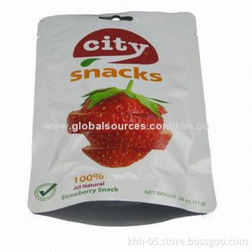 Retail Plastic Coffee Bags, Made of PET or Matte OPP, Aluminum and PE Materials